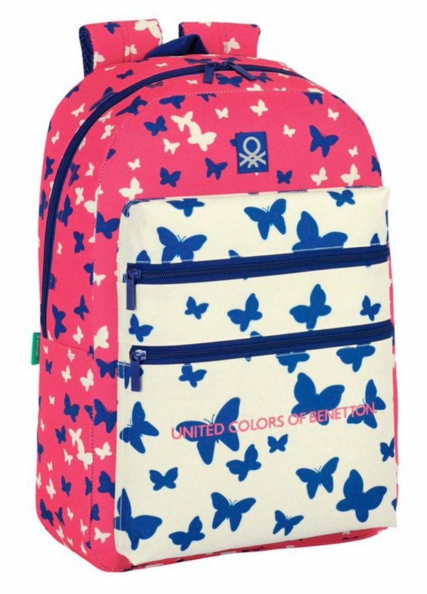 mochila escolar benetton butterfly oferta 30 €