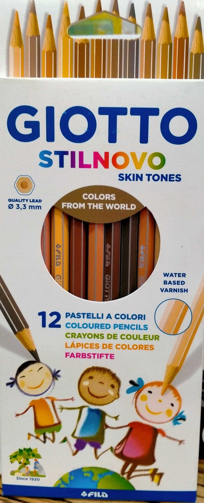 Giotto Silnovo Skin tones